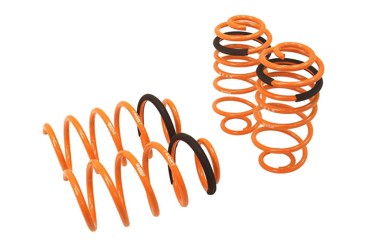Megan Racing Lowering Springs for 2012-2014 Chevrolet Sonic SAE 9254 Cold Wound Steel Powder Coated MR-LS-CSN12