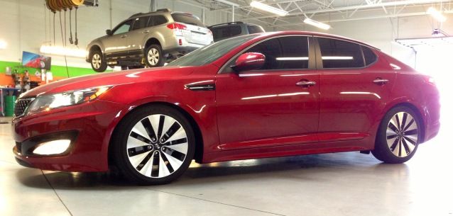 Megan Racing Lowering Springs for 2011-2015 Kia Optima 38mm Drop - MR-LS-KO11