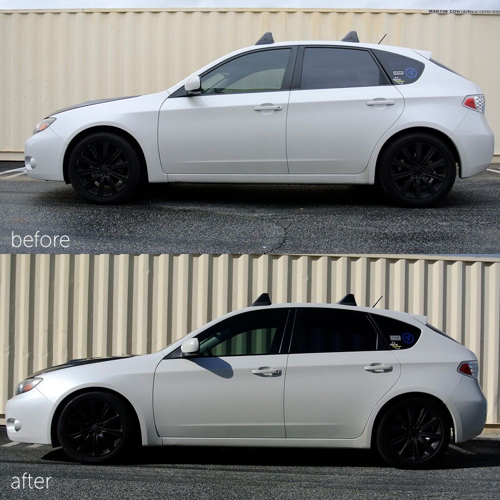 Megan Racing Lowering Springs - Front & Rear for Subaru WRX 2008-2014 Narrow Body 37mm Front 26mm Rear MR-LS-SI085N
