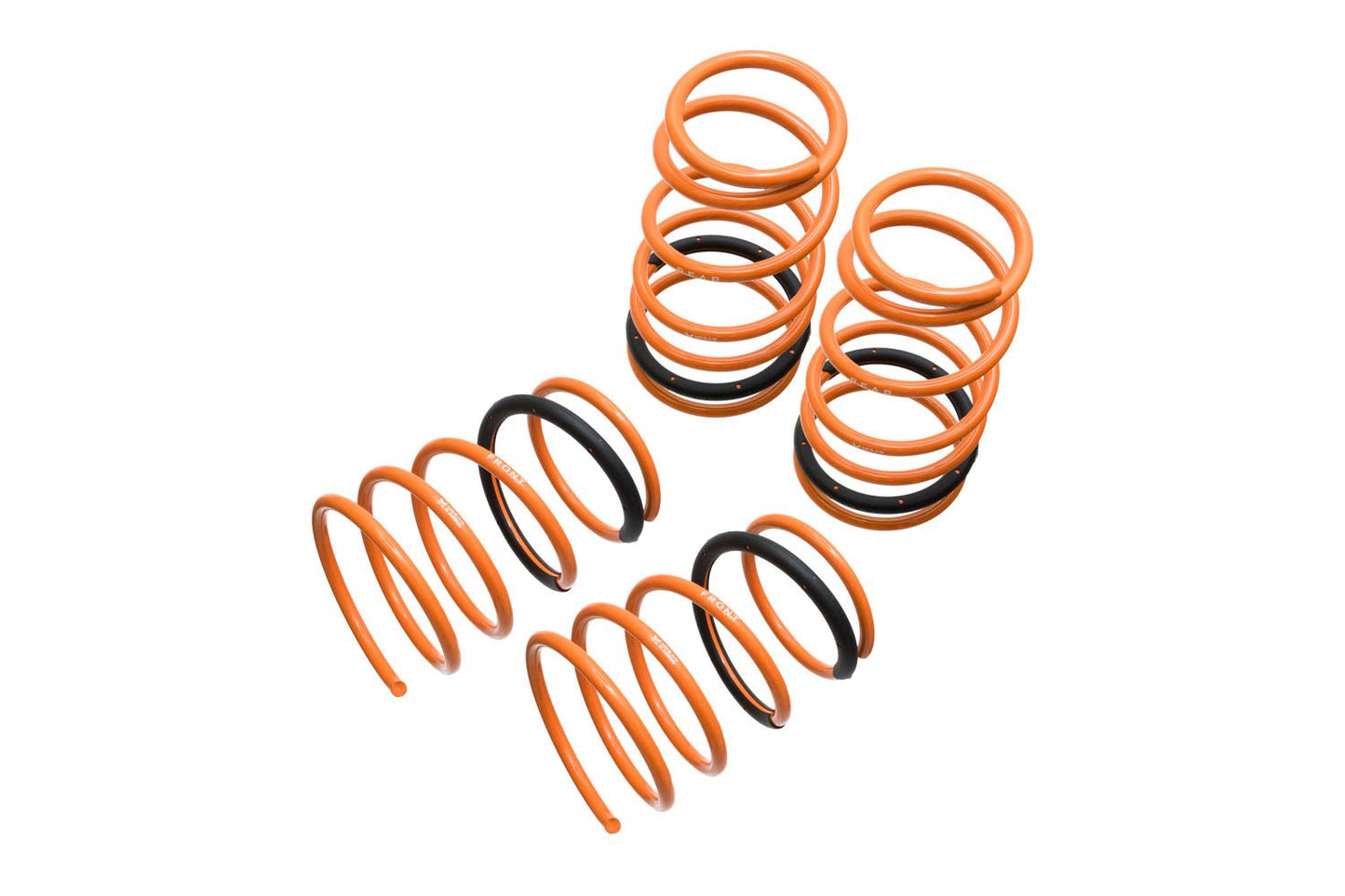Megan Racing Lowering Springs Front & Rear for 2004-2007 Subaru WRX STI SAE 9254 Cold Wound Steel - MR-LS-WRX04