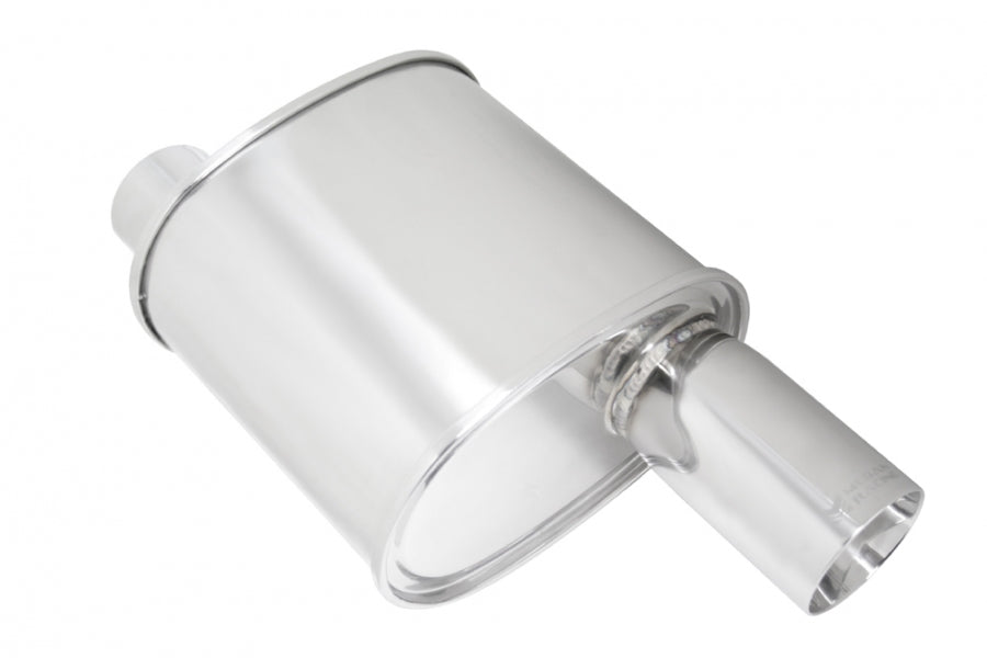 FR SPORT Megan Racing - Universal Exhaust F-RT Turbo Muffler 3" Pipe 3.5" Single Various Finishes...