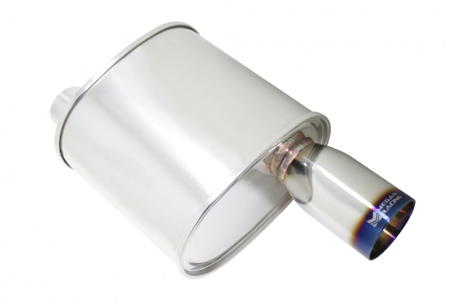 Megan Racing Universal Exhaust F-RT Muffler 2.5" Pipe 3.5" MR-MU-FRT