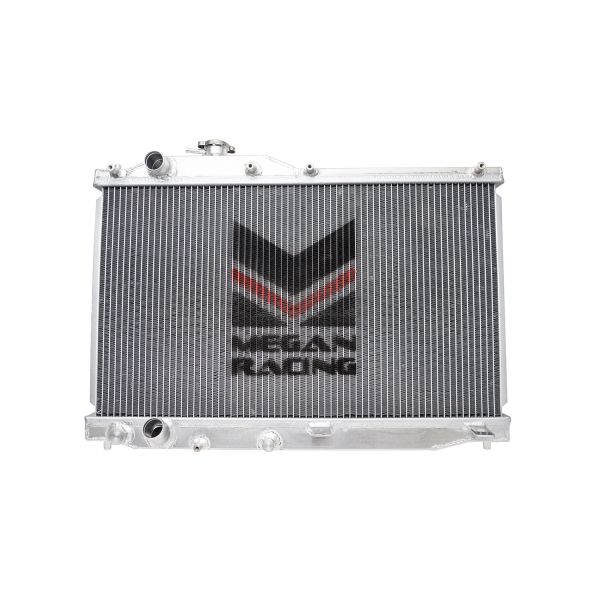 Megan Racing - Radiator 2 Row for Honda S2000 00-09 52mm Triple Pass Aluminum 1.1 BAR Cap