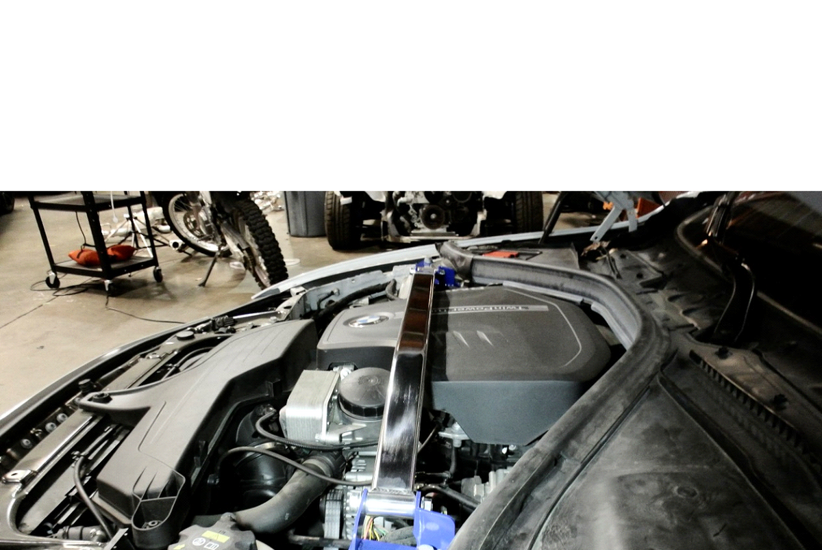 FR SPORT Megan Racing Strut Tower Bar for BMW 3 Series F30/F31 2012-2018 Aluminum 5-Bolt...