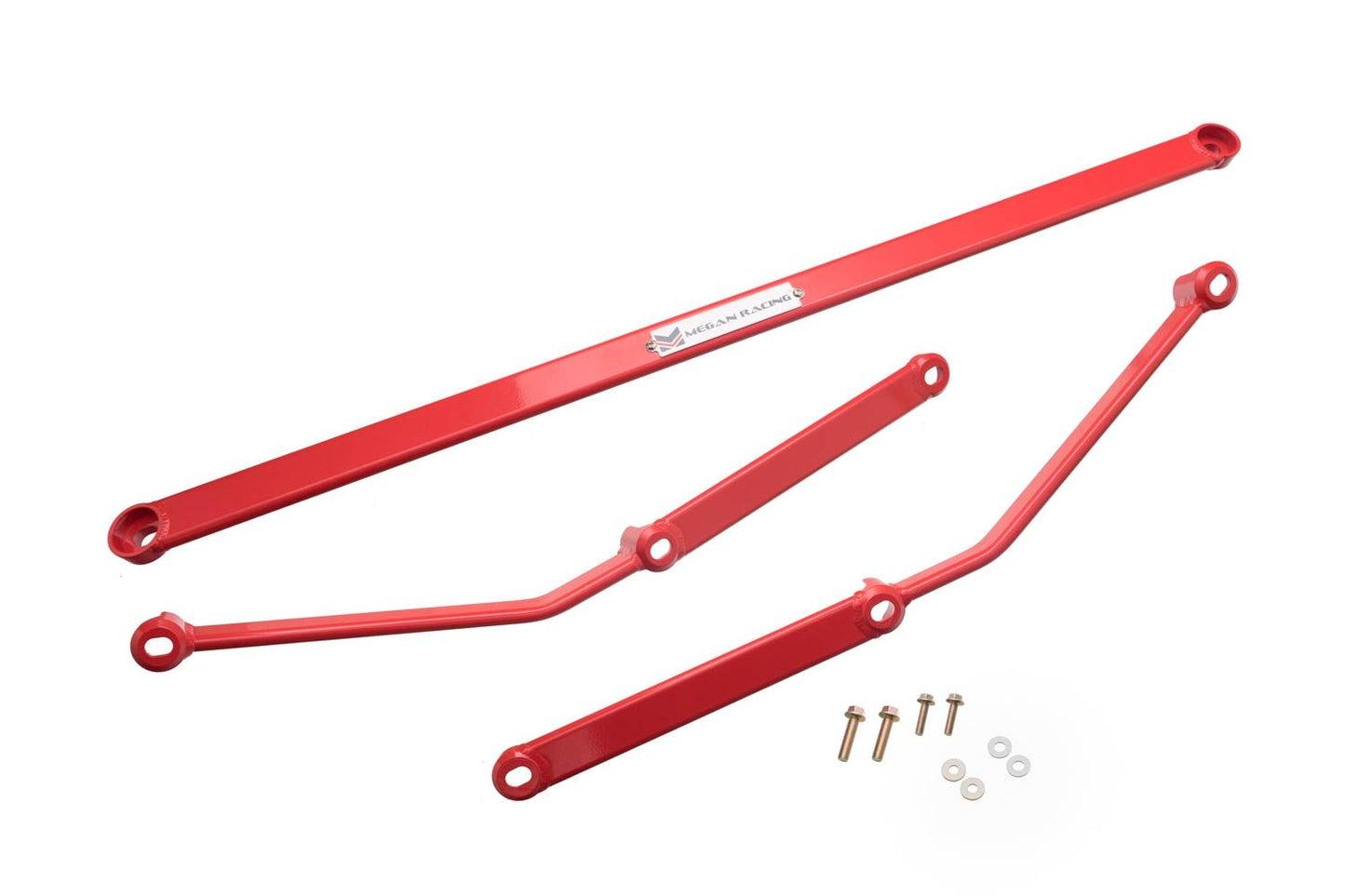 Megan Racing H Bracket Rear Lower for Lexus IS250 2006-2011 Red SB-HB-LI06RL-R