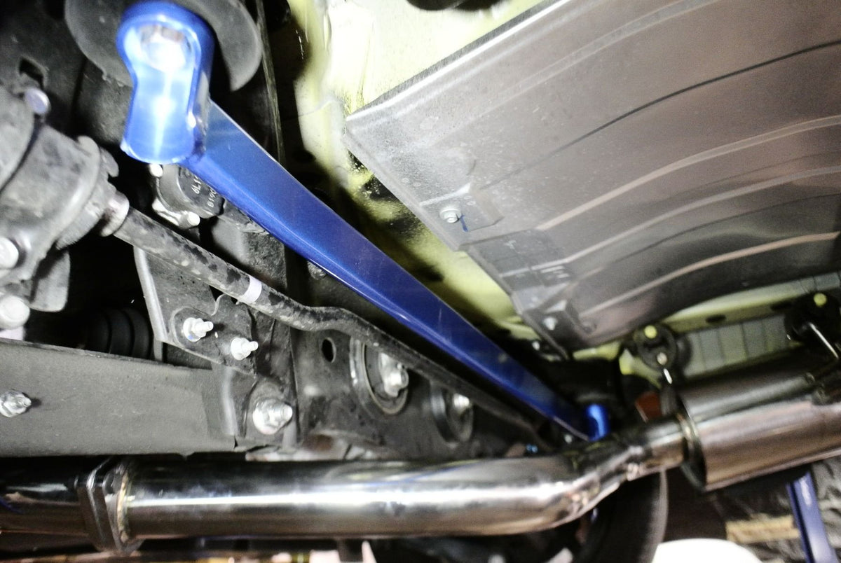 FR SPORT Megan Racing Red Rear Lower Strut Bar for Scion FR-S 2013-2016, Toyota 86 2017-2021,...