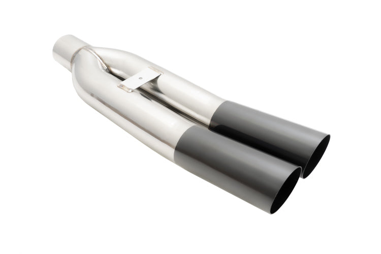 Megan Racing Universal Dual 3\" Exhaust Tip Blast Pipe Style Angled Cut