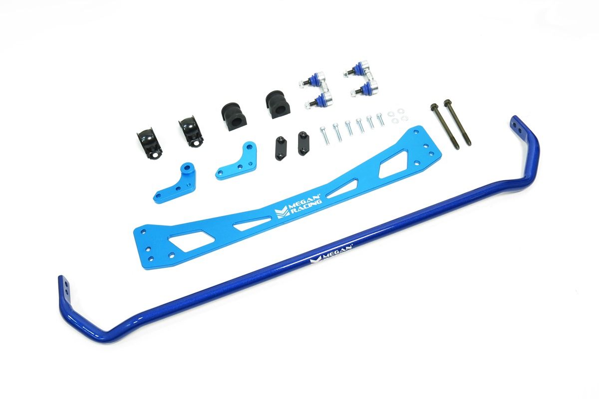 Megan Racing Rear Sway Bar Kit for 1996-2000 Honda Civic 25.4mm Subframe Brace MRS-HA-0491