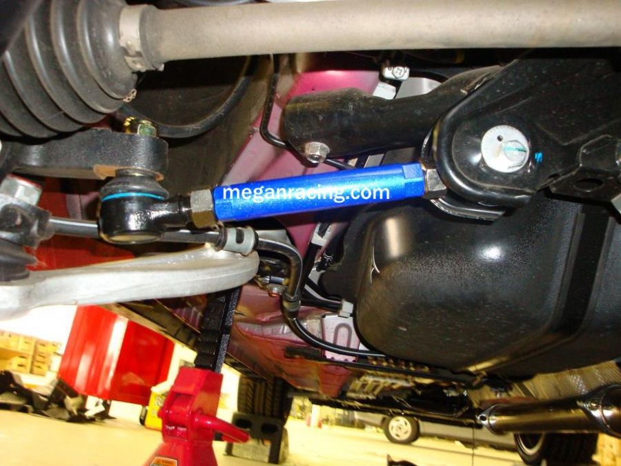 FR SPORT Megan Racing Adjustable Rear Toe Control Arm for Mitsubishi EVO 4-10 (Steel Alloy,...