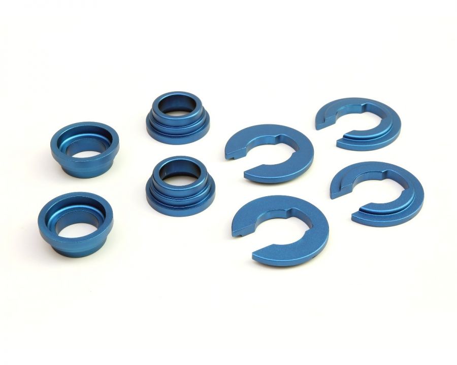 FR SPORT Megan Racing Subframe Bushing Collars for 1990-1996 Nissan 300ZX (Z32) - Solid Aluminum...