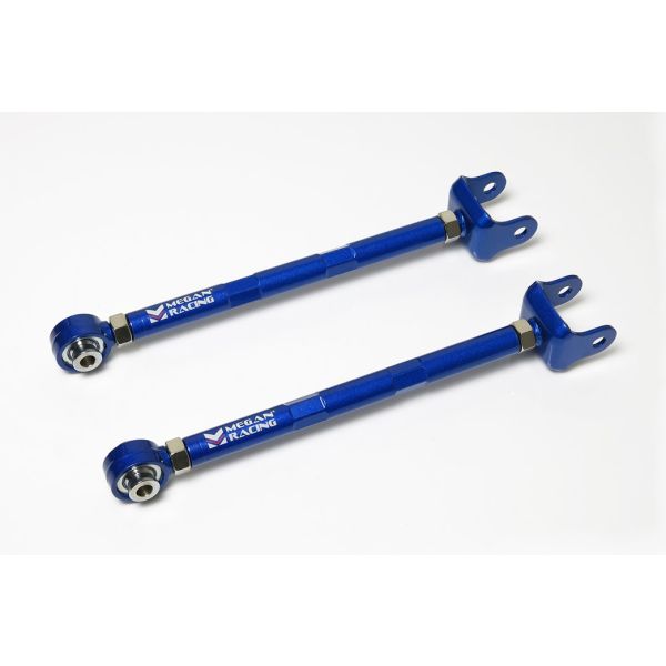 Megan Racing Rear Lower Arms for Toyota MR‑S 2005 - Pillow Ball, Camber Adjust, Powder Coated