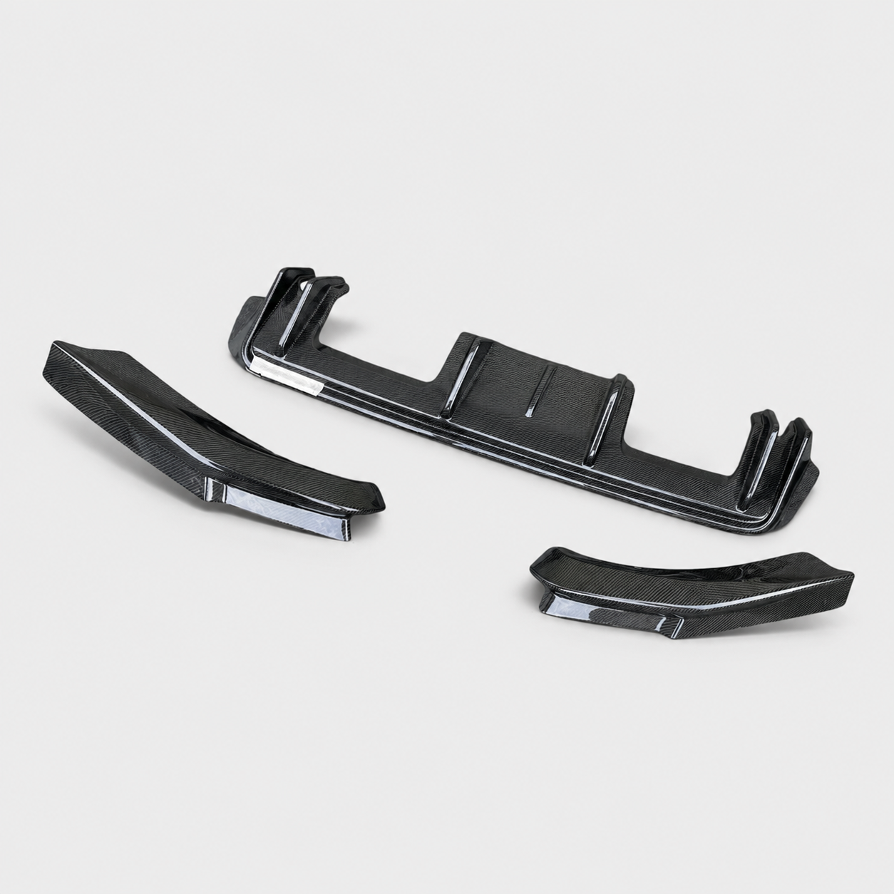 Carbon Fiber Rear Diffuser Corner Extensions for BMW G80 M3 G82 M4