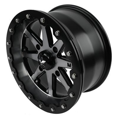MSA Wheels M21 Lok Gunmetal Black Beadlock Wheels - M2105737