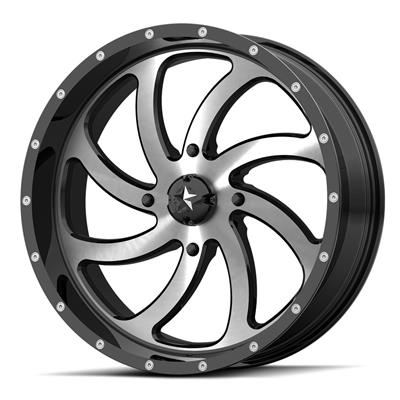 MSA Wheels M36 Switch Machined Black Wheels - M36018756