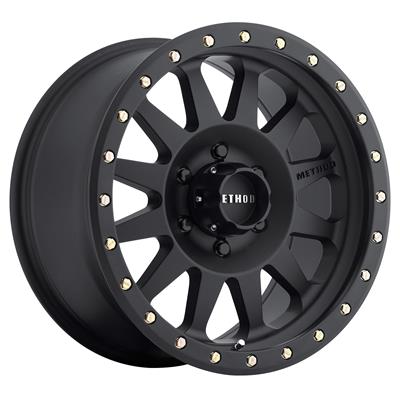 Method Race Wheels MR304 Double Standard Matte Black Wheels - S0153