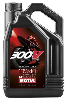 Motul 300V Synthetic Factory Line Road Racing Motorcycle Oil - 104121