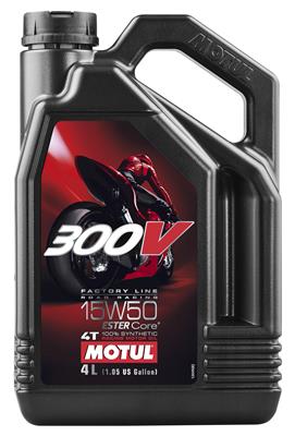 Motul 300V Synthetic Factory Line Road Racing Motorcycle Oil - 104129