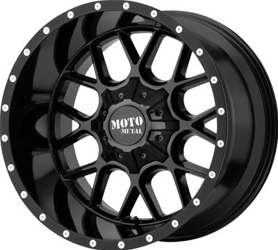 Moto Metal Series MO986 Siege Gloss Black Wheels - 986210353A18