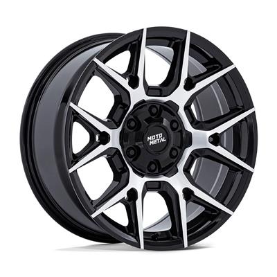 Moto Metal Series MO813 Mason Gloss Black Wheels with Machined Face - S1101
