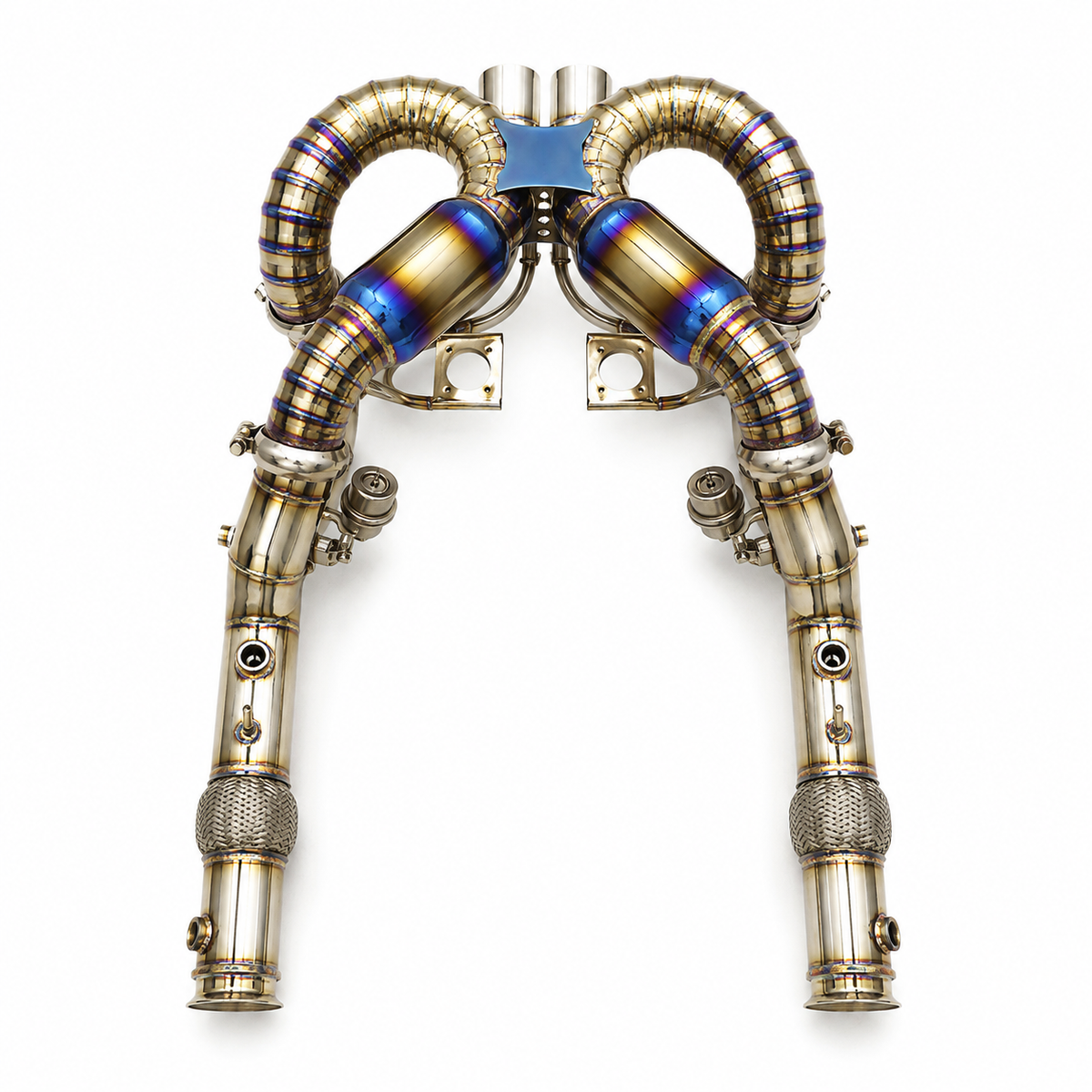F1 Titanium Exhaust System for Lamborghini Murcielago LP620 LP640 LP670 V12 6.2