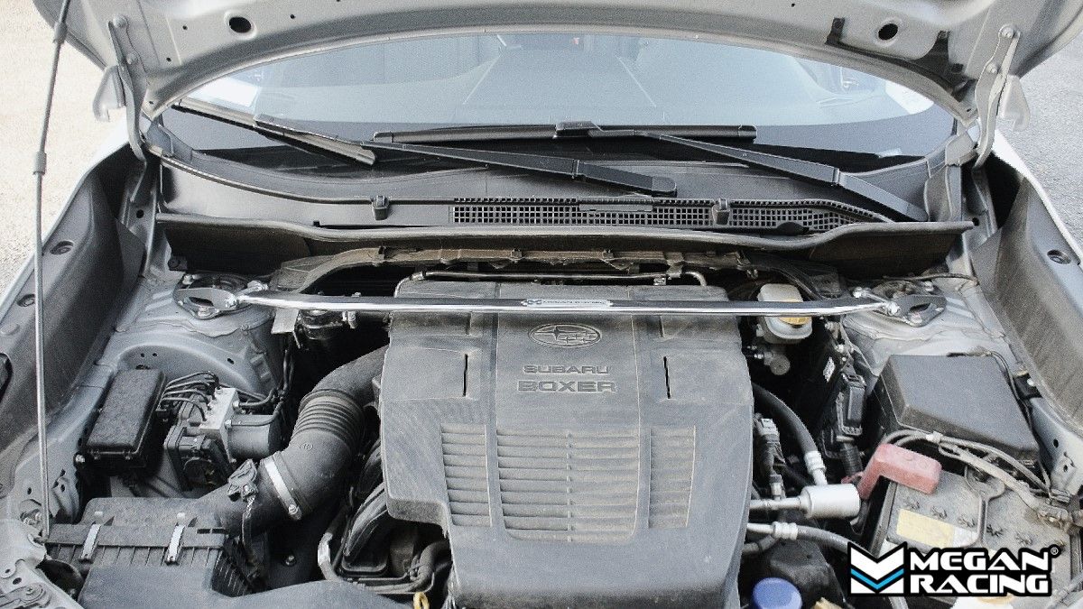 Megan Racing Race‑Spec Front Upper Strut Bar for Subaru Forester 2019+ - MR‑SB‑SF19FU‑1P