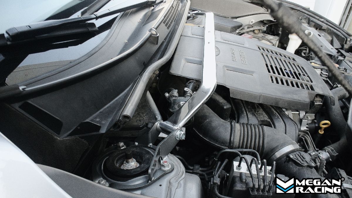 Megan Racing Race‑Spec Front Upper Strut Bar for Subaru Forester 2019+ - MR‑SB‑SF19FU‑1P