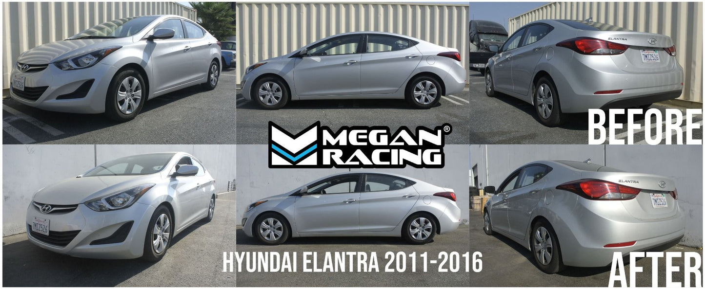 Megan Racing Lowering Springs Front/Rear for 2011-2016 Hyundai Elantra Sedan - MR-LS-HYE11