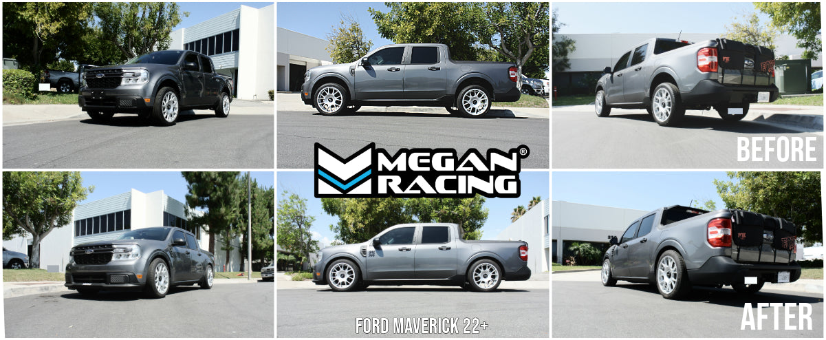 Megan Racing Coilover Kit 2WD 32-Level Adjustment for 2022+ Ford Maverick - MR-CDK-FMAV22