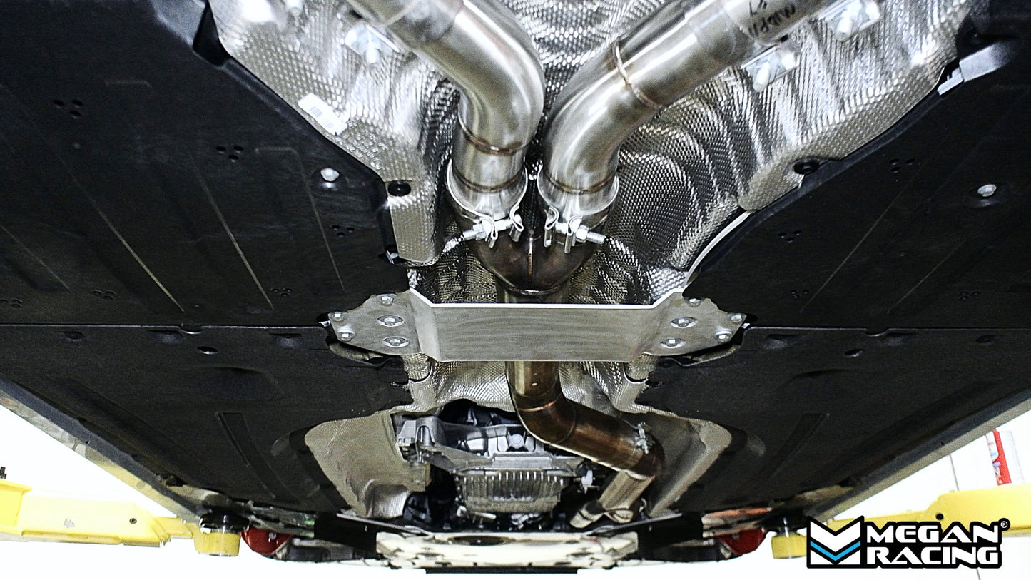 Megan Racing Midpipe Cut N Clamp for BMW M3 G80 2021+ T 304 Stainless Steel LW-MIDPIPE-BG80