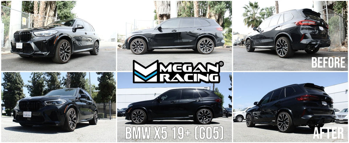 FR SPORT Megan Racing Euro Series Coilover Self-Leveling for BMW X5M 2019+ / X6M 2019+ - 30-click...