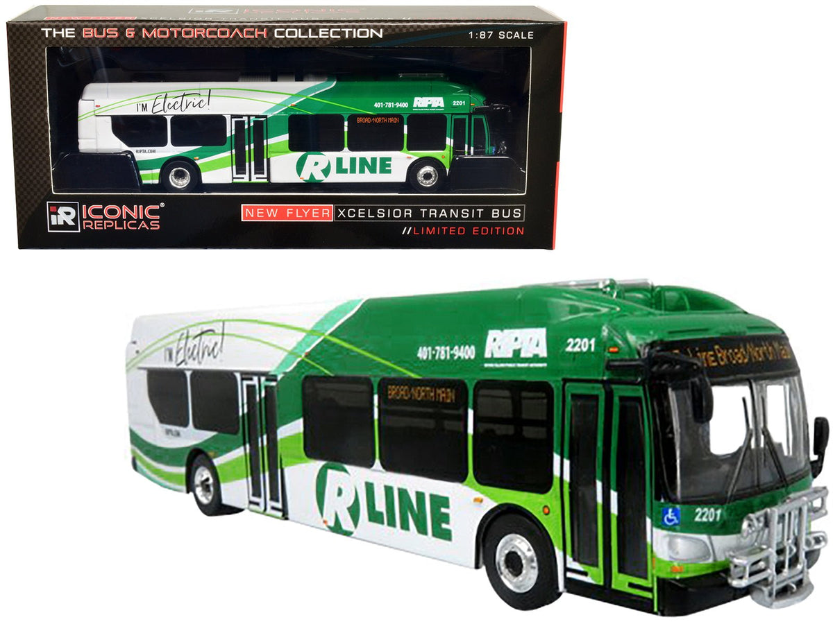 Rapid Vehicles New Flyer Xcelsior Charge NG Electric Transit Bus RIPTA (Rhode Island Public...