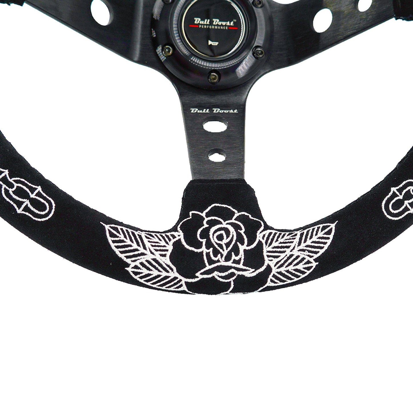 BW Rose Steering Wheel + Hub Adapter Kit For Toyota Pickup, Corolla, 4Runner, MR2, Camry