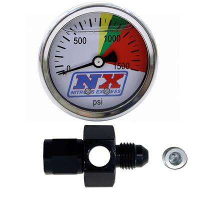 Nitrous Express Flo-Thru Nitrous Pressure Gauges - 15510