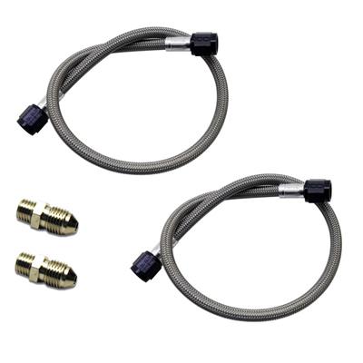 Nitrous Express Stainless Steel Braided Hoses - 15728LK