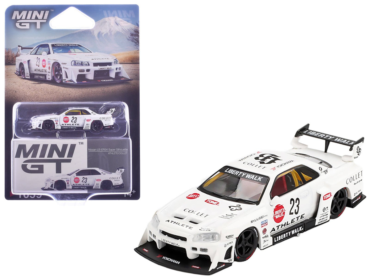 Rapid Vehicles Nissan LB-ER34 Super Silhouette RHD (Right Hand Drive) #23 "ATHLETE - COLLET"...