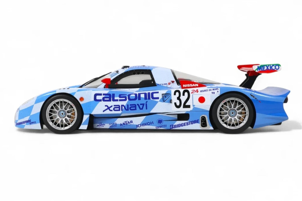 STM Diecast GT Spirit Nissan R390 GT1 3.5L Turbo Team Nissan Motorsport #32 Le Mans 1998 1:18 -...