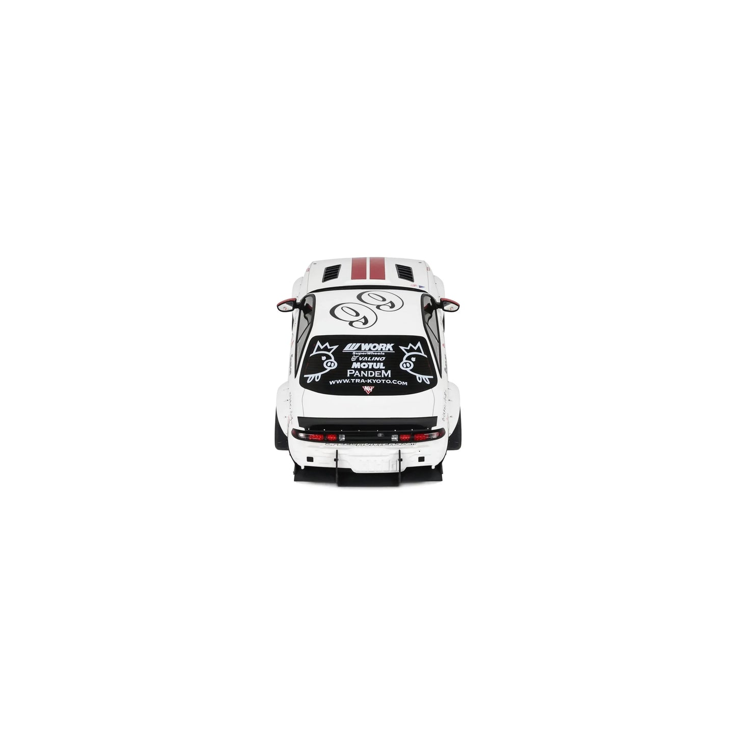 Otto 2024 Nissan Silvia (S14) #66 Boss Rocket Bunny White 1:18