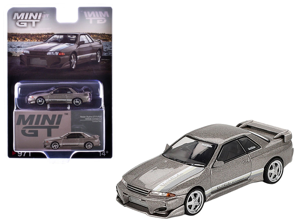 Rapid Vehicles Nissan Skyline GT-R (R32) RHD (Right Hand Drive) "Veilside Combat C-I" Gray...