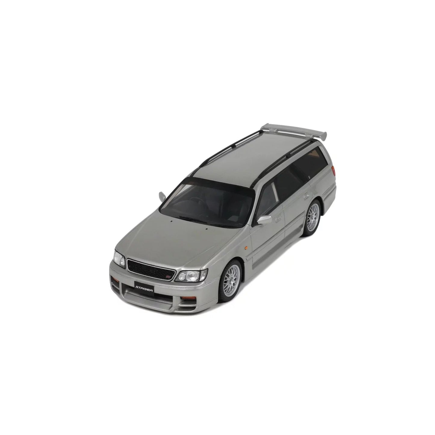 Otto 1997 Nissan Stagea 260 RS KR4 Autech Version Wagon Sonic Silver 1:18