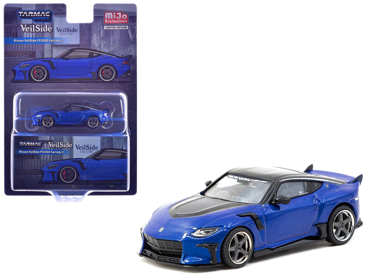 Rapid Vehicles Nissan VeilSide FFZ400 Fairlady Z RHD (Right Hand Drive) Blue Metallic with Black...