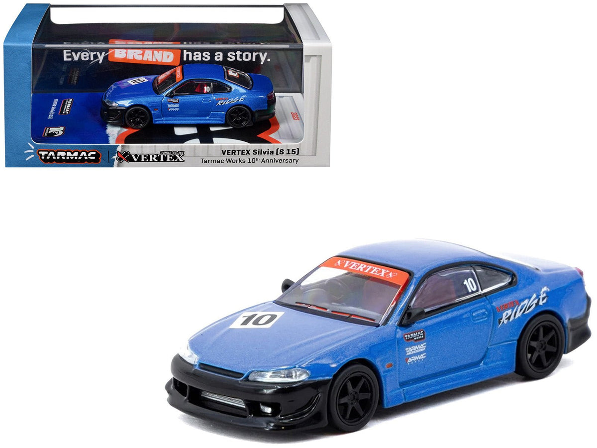 Rapid Vehicles Nissan Vertex Silvia (S15) RHD (Right Hand Drive) #10 "Tarmac Works 10th...