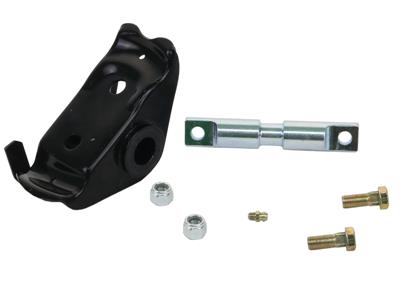 Nolathane Coil Spring Seat, Lower, Steel, Black, Ford, Each - REV1540004
