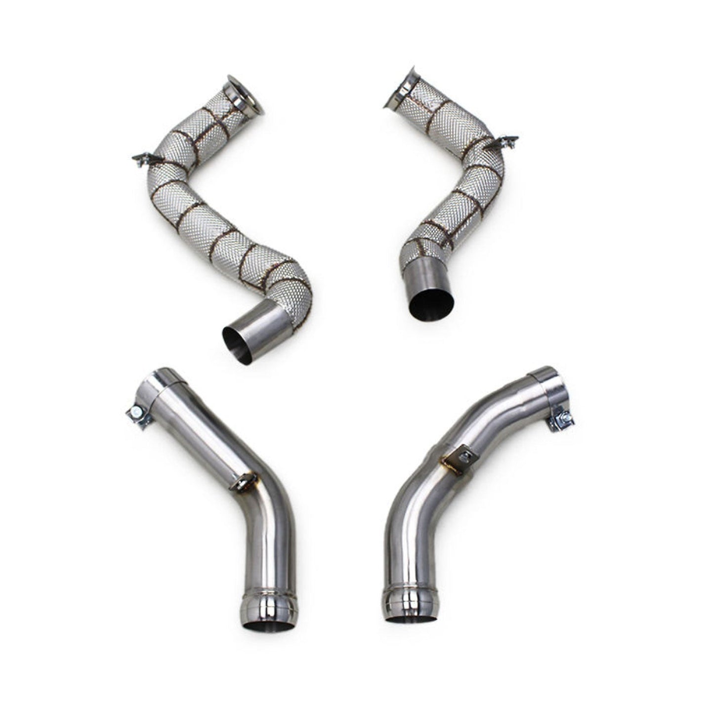 Catless Race Stainless Downpipe for Mercedes Benz AMG GT63 GT63S 4.0T