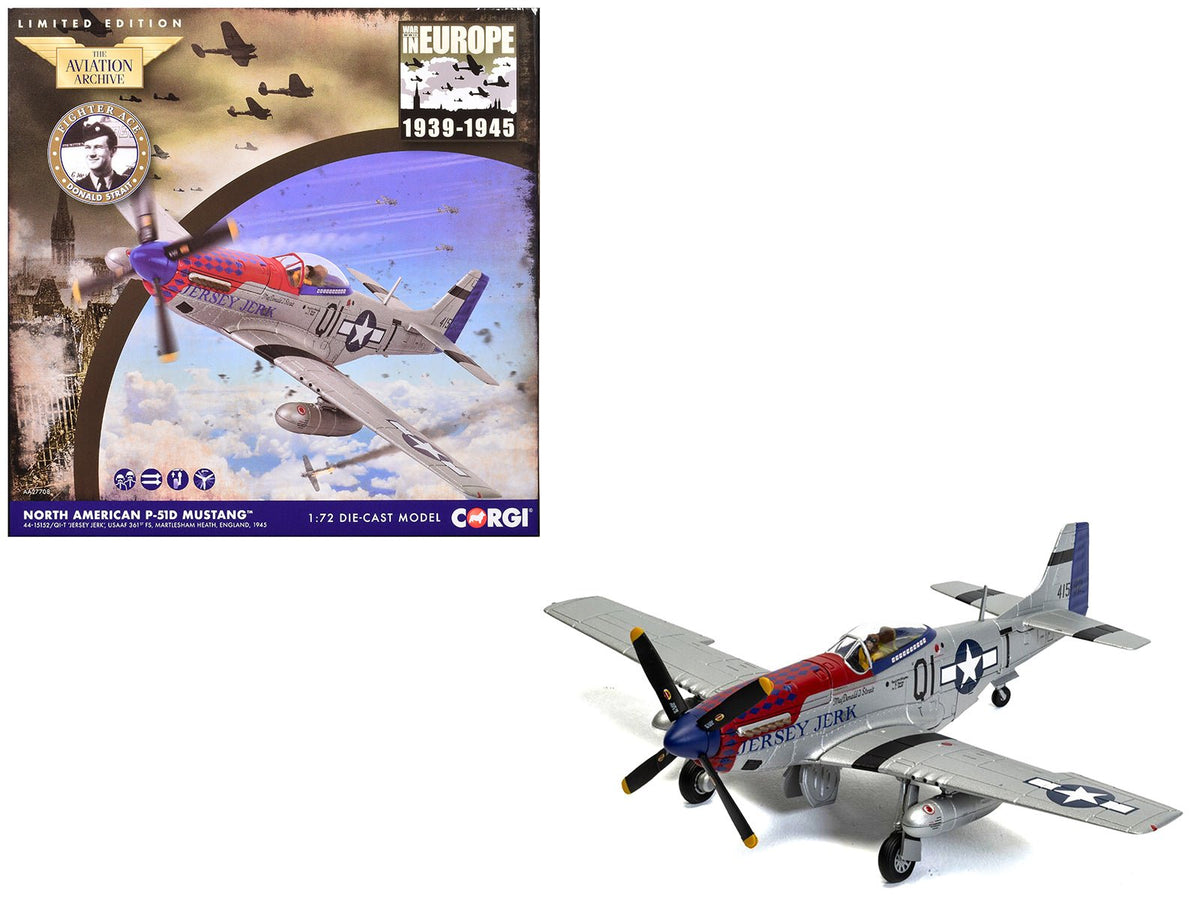 Rapid Vehicles North American P-51D Mustang Aircraft "Jersey Jerk 361st Fighter Squadron...