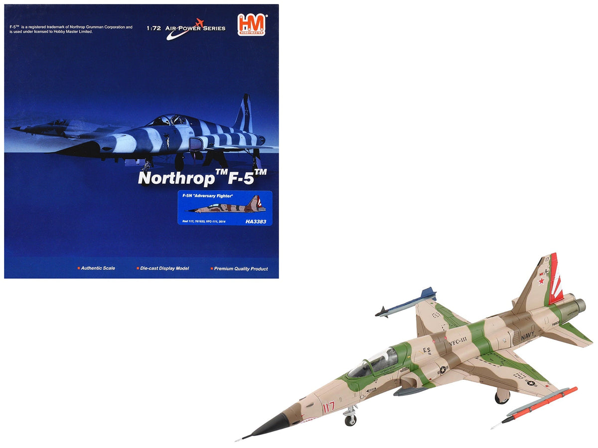 Rapid Vehicles Northrop F-5N Tiger II Aircraft "Red 117 761533 Adversary Fighter VFC-111...