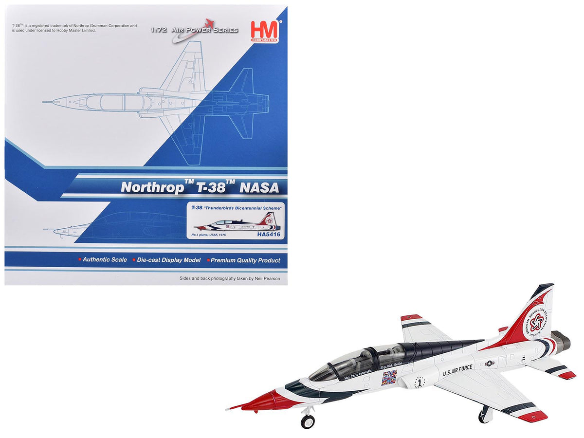 Rapid Vehicles Northrop T-38 NASA Aircraft "#1 Thunderbirds Bicentennial Scheme" (1976) United...