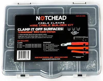 NotcHead Wire and Cable Builder Kits - 2200