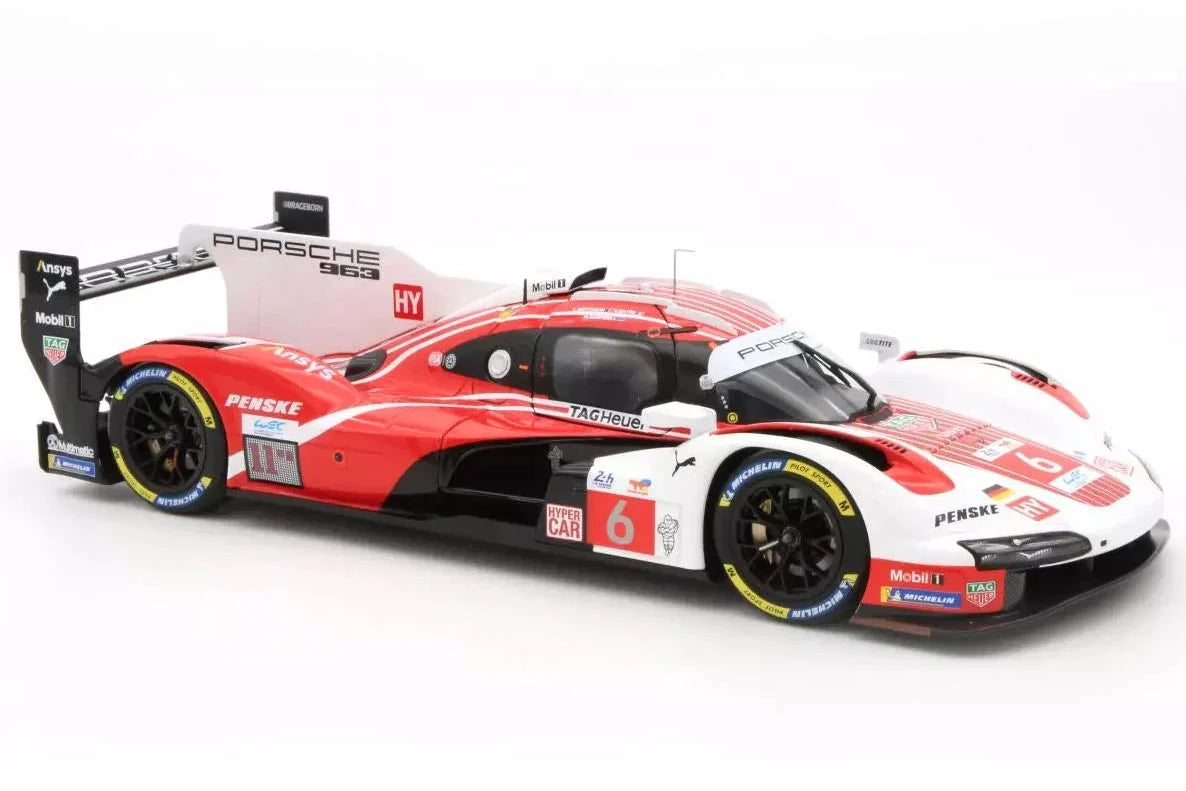 Norev Porsche 963 #6 Penske IMSA 2nd Le Mans 24hrs 2025 1:18