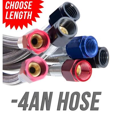 Nitrous Outlet Stainless Steel Braided Hose Assemblies - 0020590
