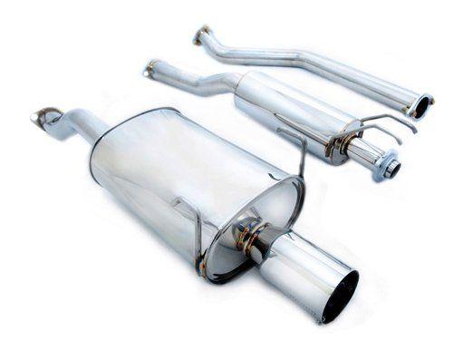 Megan Racing Catback Exhaust System Base Model for 2002-2006 Mini Cooper 4" Tip, 2.35" Piping MR-CBS-MC02NS